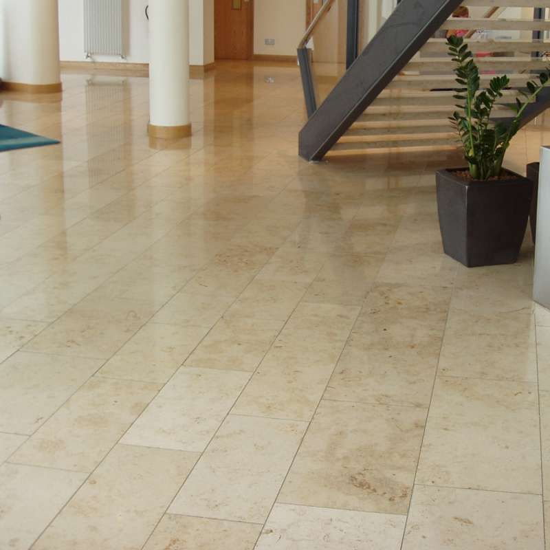 limestone floor